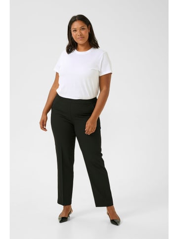 KAFFE curve Chinobroek zwart