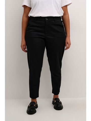 KAFFE curve Chinobroek "Leana" zwart