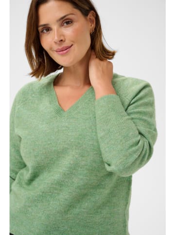 KAFFE curve Trui lichtgroen