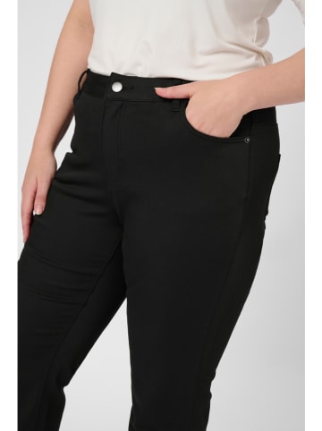 KAFFE curve Dżinsy - Regular fit - w kolorze czarnym