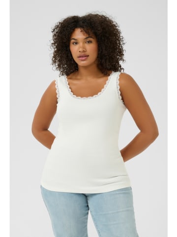 KAFFE curve Top  wit