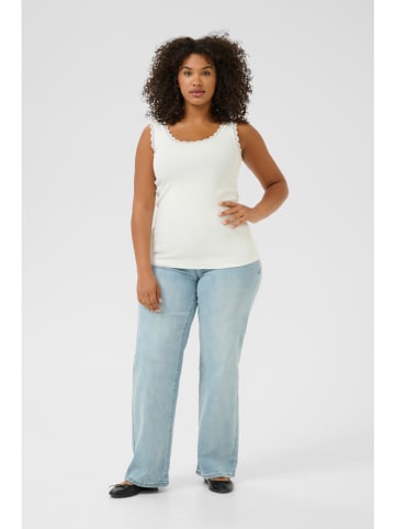 KAFFE curve Top  wit