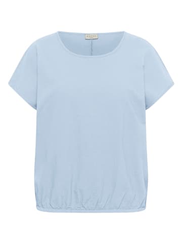 KAFFE curve Blouse lichtblauw