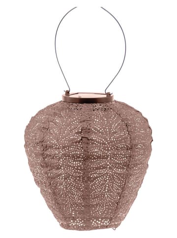 Lumiz Ledsolarlantaarn "Folia Balloon'' bruin - (H)20 x Ø 20 cm