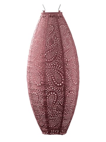 Lumiz LED-Solarlaterne ''Paisley Long Oval'' in Kupfer - (H)45 x Ø 20 cm