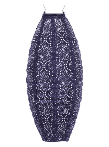 Lumiz Ledsolarlantaarn "Bazaar Long Oval'' paars - (H)45 x Ø 20 cm