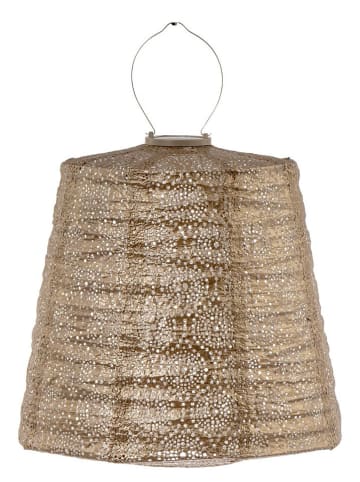 Lumiz LED-Solarlaterne ''Occult Lampshade'' in Gold - (H)35 x Ø 40 cm