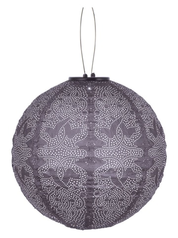 Lumiz LED-Solarlaterne ''Marrakesh Rond'' in Lila - Ø 30 cm