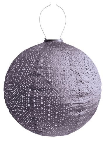 Lumiz LED-Solarlaterne ''Verso Rond'' in Lila - Ø 40 cm