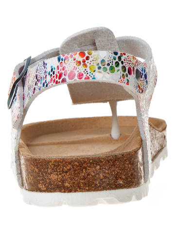 BIO PINGÜIN Zehentrenner in Weiß/ Bunt