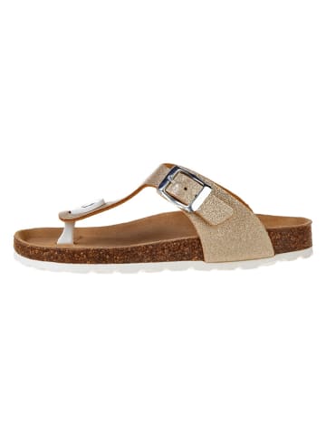BIO PINGÜIN Teenslippers goudkleurig