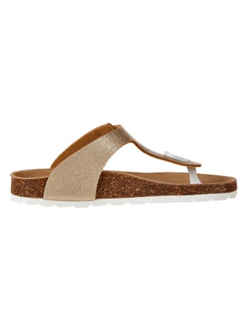 BIO PINGÜIN Teenslippers goudkleurig