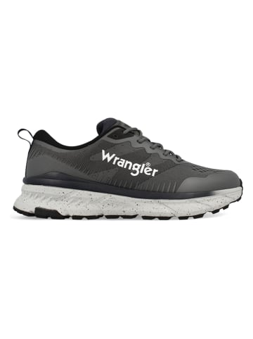 Wrangler Sneakersy w kolorze antracytowym
