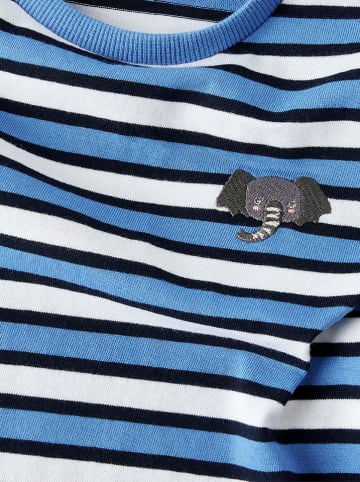 name it Shirt "Jellan" in Blau/ Weiß/ Schwarz