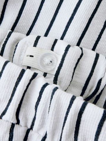 name it Shorts "Jakob" in Weiß/ Schwarz