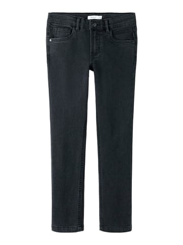 name it Spijkerbroek "Silas" - slim fit - antraciet