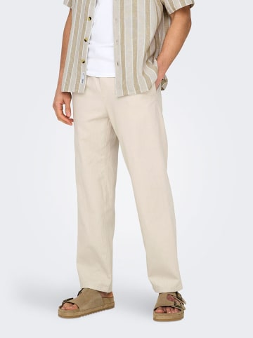ONLY & SONS Broek "Onssinus" beige