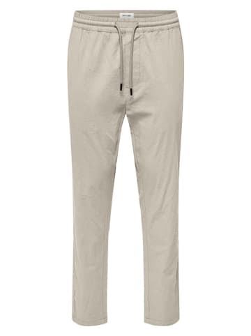 ONLY & SONS Spodnie chino "Onscapri" w kolorze beżowym