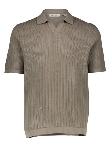 ONLY & SONS Koszulka polo "Onsmoon" w kolorze szarobrązowym