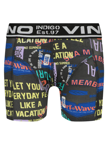Vingino 3er-Set: Boxershorts in Dunkelblau/ Gelb