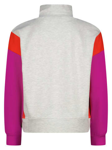 Vingino Sweatshirt "Nilone" in Grau/ Lila
