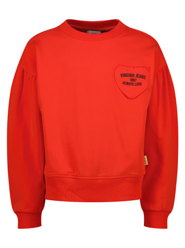 Vingino Bluza "Noranie" w kolorze czerwonym