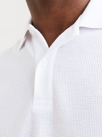 Jack & Jones Koszulka polo "Austin" w kolorze białym