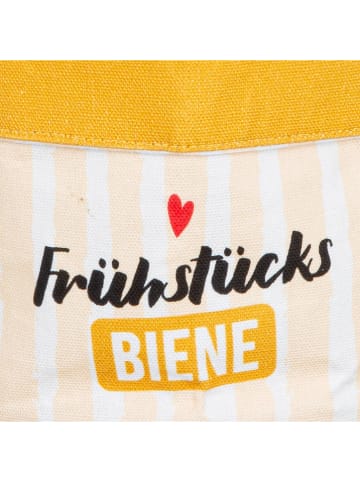 GILDE Brotkorb "Biene" in Gelb - (H)20 x Ø 20 cm