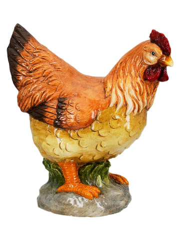 GILDE Figurki dekoracynje (2 szt.) "Harald & Heidi" ze wzorem - 29 x 36 x 16 cm