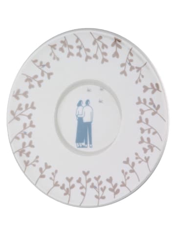 GILDE Filiżanki (2 szt.) "Moments" w kolorze białym do espresso - 80 ml