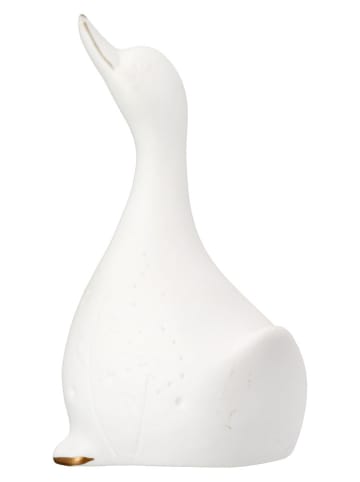 GILDE Lampa dekoracyjna LED "Salto" w kolorze białym - 7 x 13,5 x 8 cm