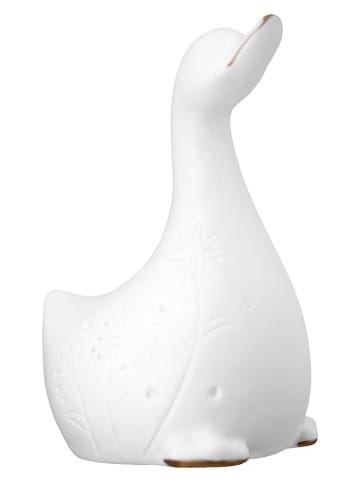 GILDE LED-Dekoleuchte "Salto" in Weiß - (B)8,5 x (H)15 x (T)11 cm