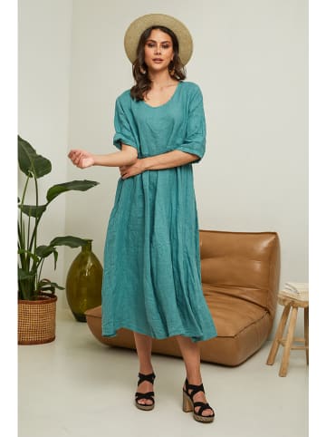 Joséfine Leinenkleid "Gustav" in Grün