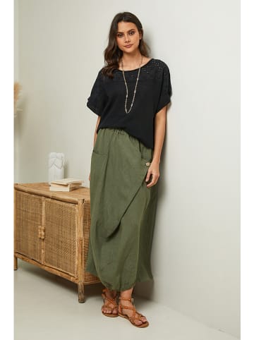 Fleur de Lin Koszulka "Elymis" w kolorze czarnym