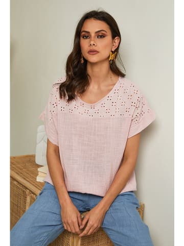 Fleur de Lin Shirt "Elymis" in Rosa