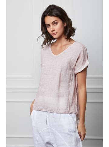 Fleur de Lin Leinen-Shirt "Fabius" in Rosa