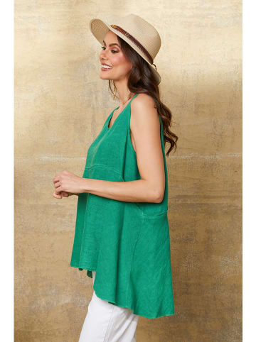 Joséfine Leinentop "Ottilie" in Grün