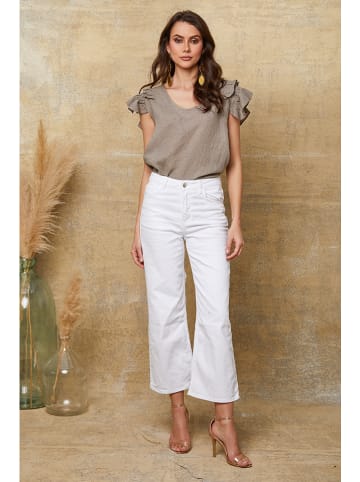 Joséfine Linnen shirt "Quiriem" taupe