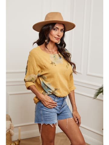 Fleur de Lin Blouse "Johnson" geel