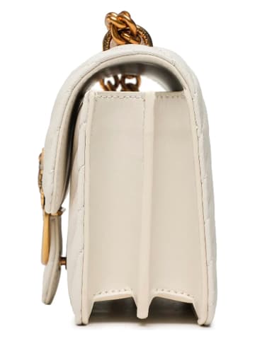 Pinko Leren schoudertas wit - (B)21 x (H)12 x (D)6 cm
