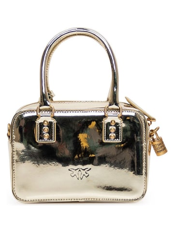 Pinko Henkeltasche in Gold - (B)19 x (H)13 x (T)7 cm