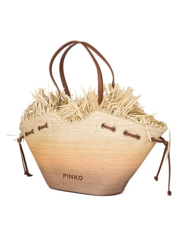 Pinko Shopper beige - (B)60 x (H)51 x (D)13 cm
