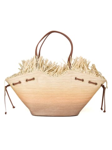 Pinko Shopper bag w kolorze beżowym - 60 x 51 x 13 cm