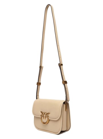 Pinko Leren schoudertas beige - (B)19 x (H)16 x (D)8 cm