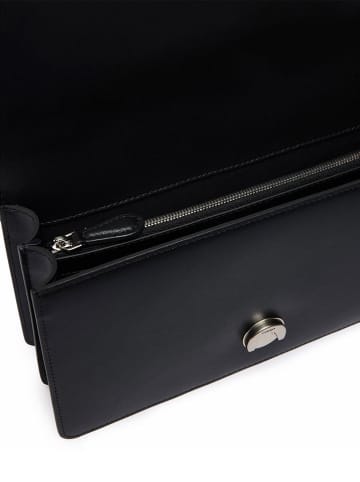 Pinko Leder-Umhängetasche in Schwarz - (B)27 x (H)16 x (T)7 cm