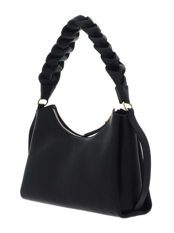 COCCINELLE Leder-Henkeltasche in Schwarz - (B)23 x (H)18 x (T)10 cm