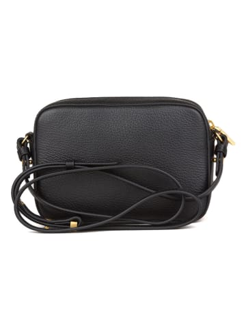 COCCINELLE Leren schoudertas zwart - (B)18 x (H)11 cm