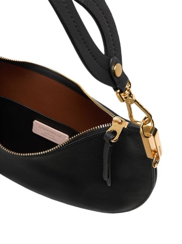 COCCINELLE Leren schoudertas zwart - (B)33 x (H)23 x (T6 cm