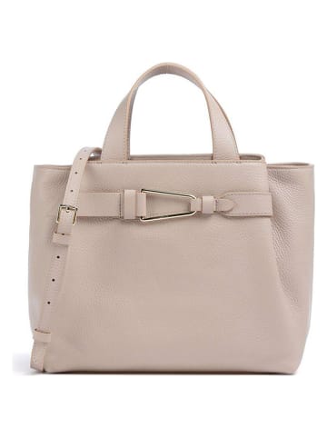 COCCINELLE Skórzana torebka w kolorze beżowym - 28 x 22 x 13 cm