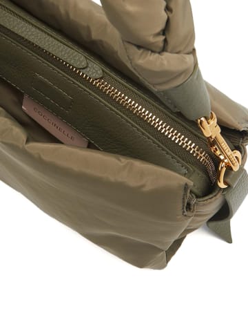 COCCINELLE Torebka w kolorze khaki - 23 x 18 x 10 cm